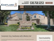 Tablet Screenshot of eastlakeapts.com